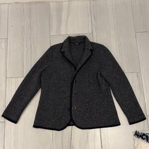 Talbots Petite Women’s Herringbone Merino Wool Blazer